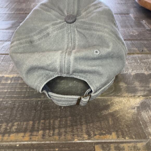 Gray Maple Leaf Canada Baseball Cap Hat - Picture 6 of 6